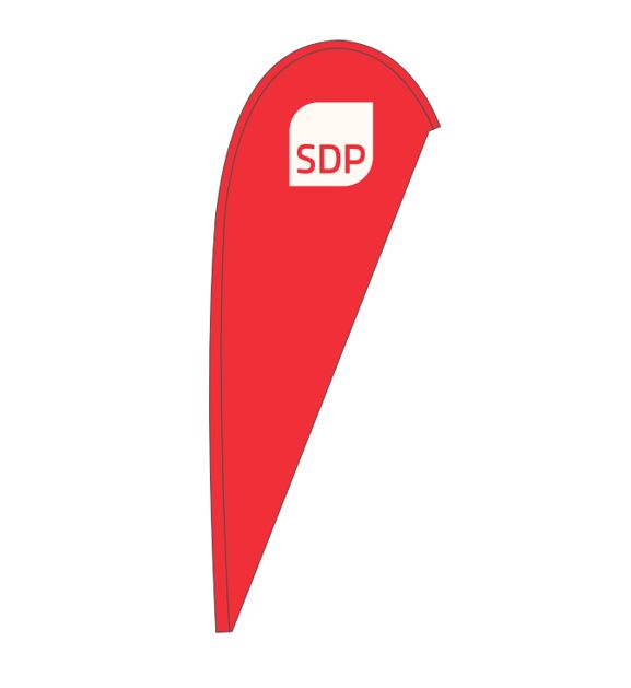 SDP tapahtumalippu Made in EU
